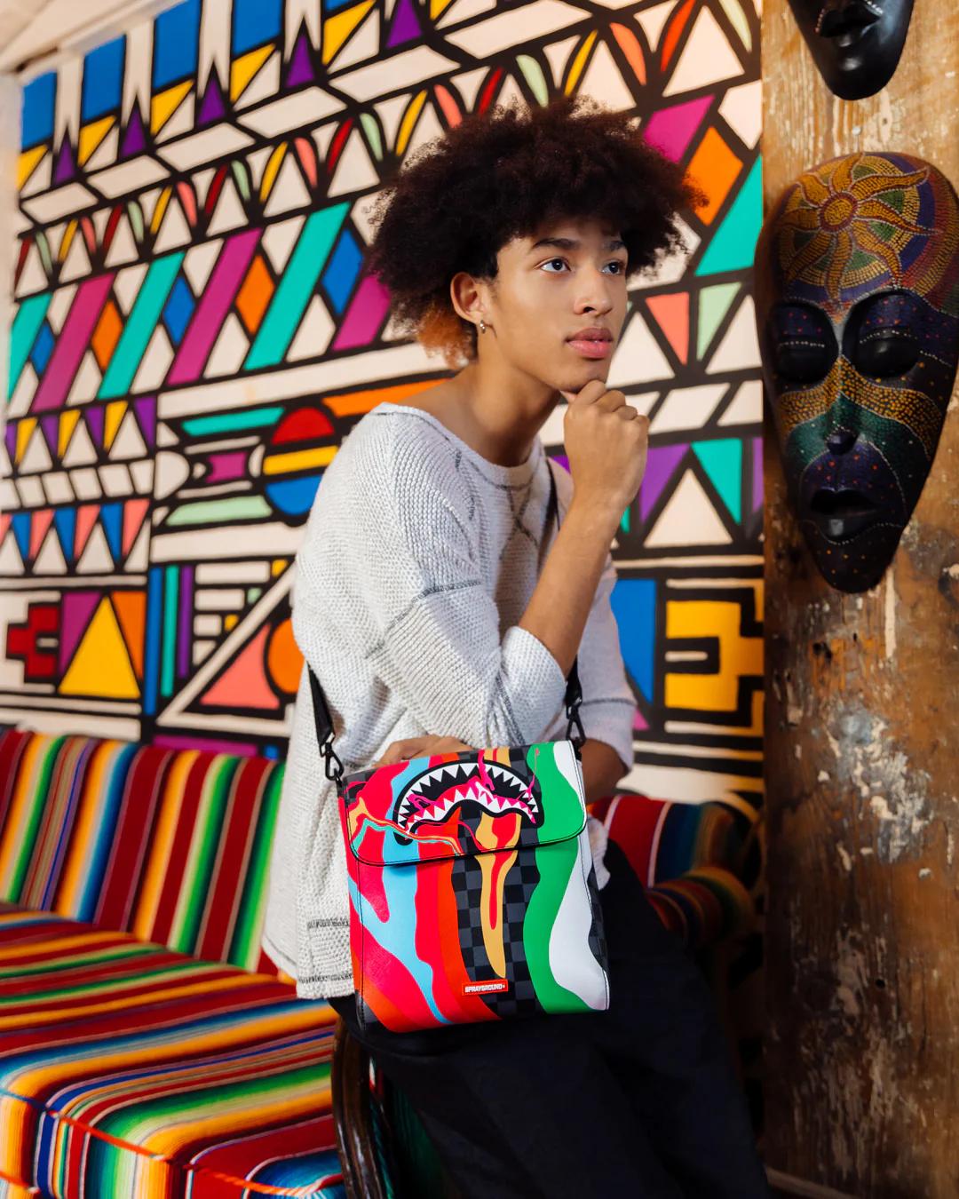 TRIPPY TAFFY LARGE SLING CROSSBODY | Sprayground Popular