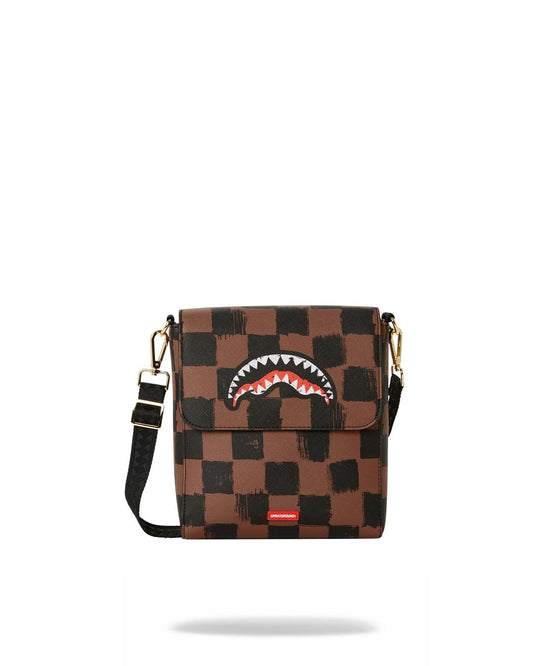 SHARKS IN PARIS VANQUISH LARGE SLING CROSSBODY | Sprayground Trending