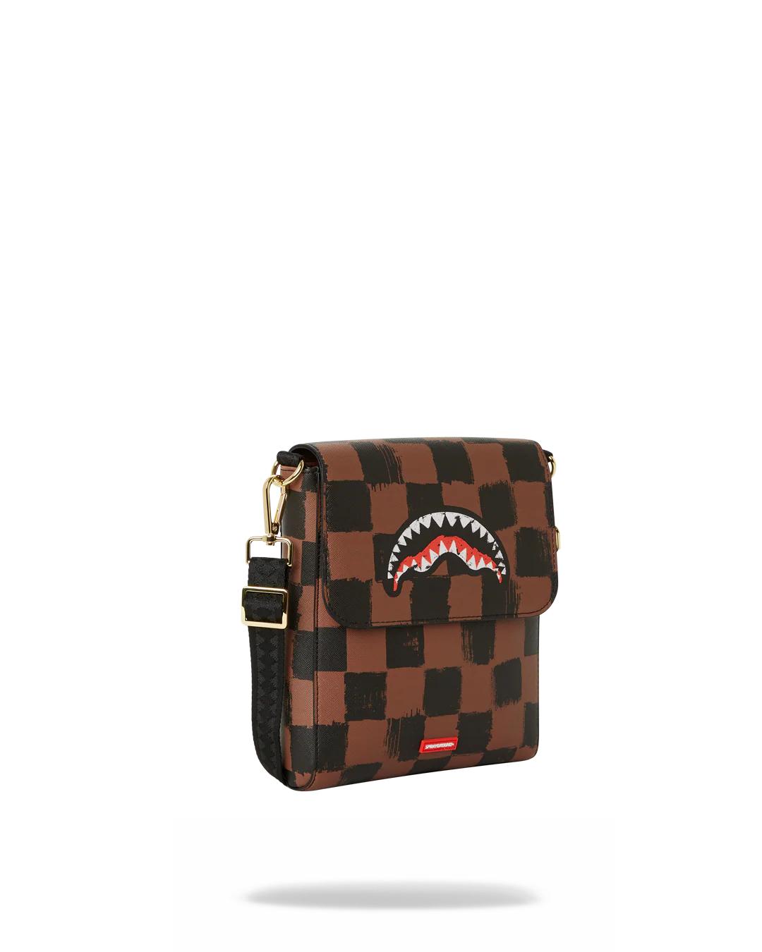 SHARKS IN PARIS VANQUISH LARGE SLING CROSSBODY | Sprayground Trending