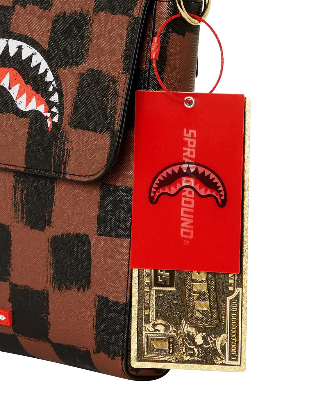 SHARKS IN PARIS VANQUISH LARGE SLING CROSSBODY | Sprayground Trending