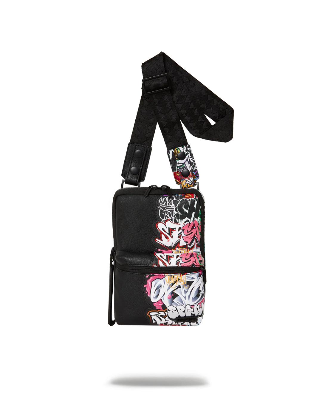 HALF GRAFF NIGHT SLING | Sprayground Essential