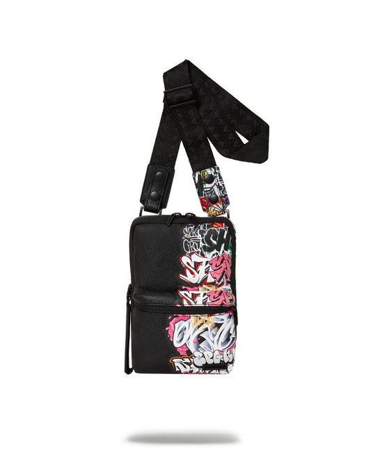HALF GRAFF NIGHT SLING | Sprayground Essential