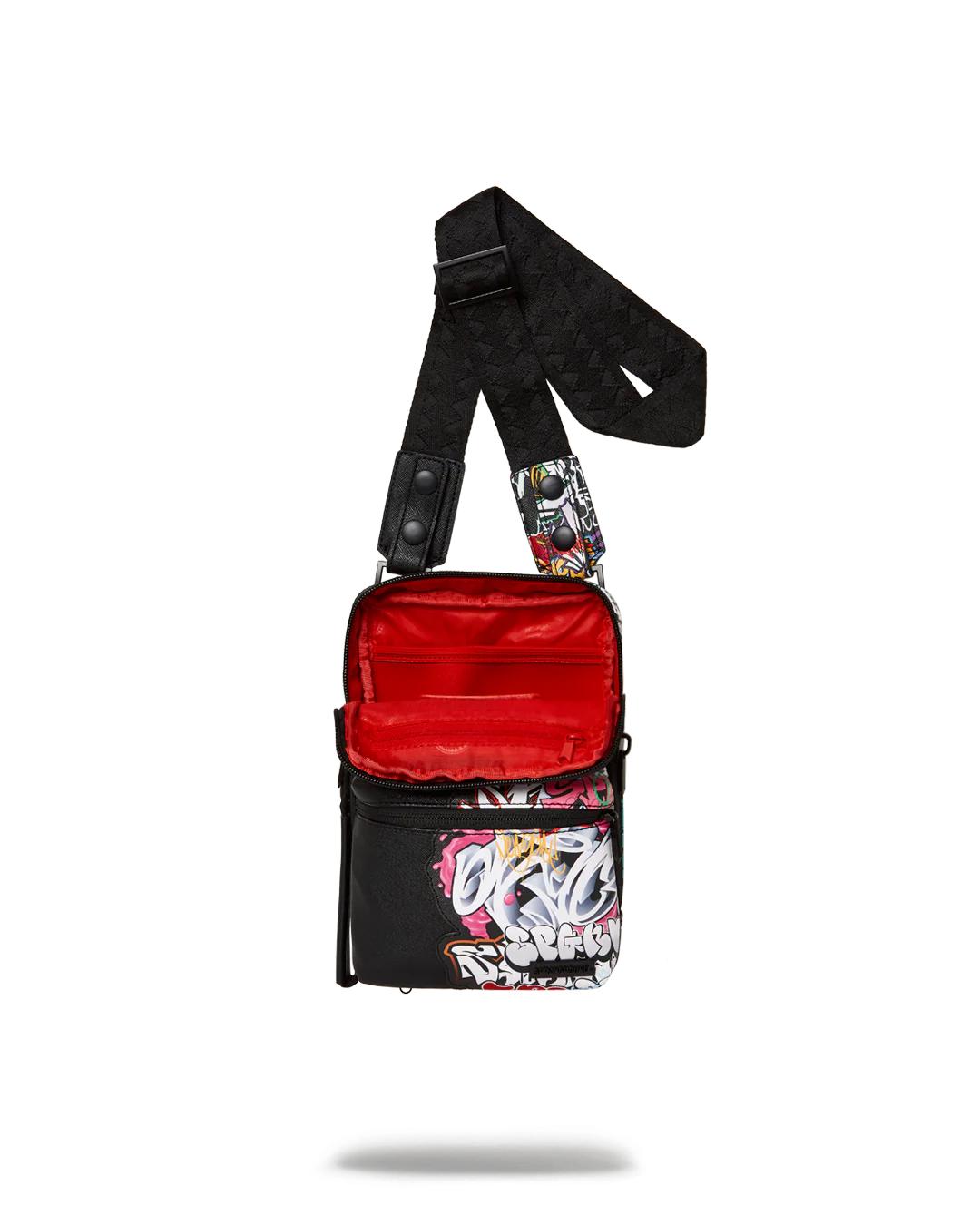 HALF GRAFF NIGHT SLING | Sprayground Essential