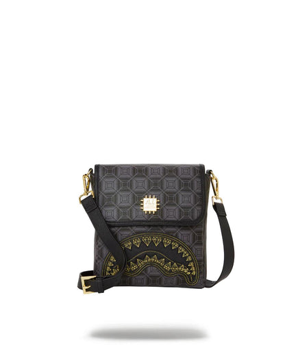 OBSIDIAN STUNNER A.i.6 SANDFLOWER COLLAB LARGE SLING | Sprayground Quality