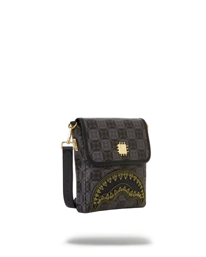 OBSIDIAN STUNNER A.i.6 SANDFLOWER COLLAB LARGE SLING | Sprayground Quality