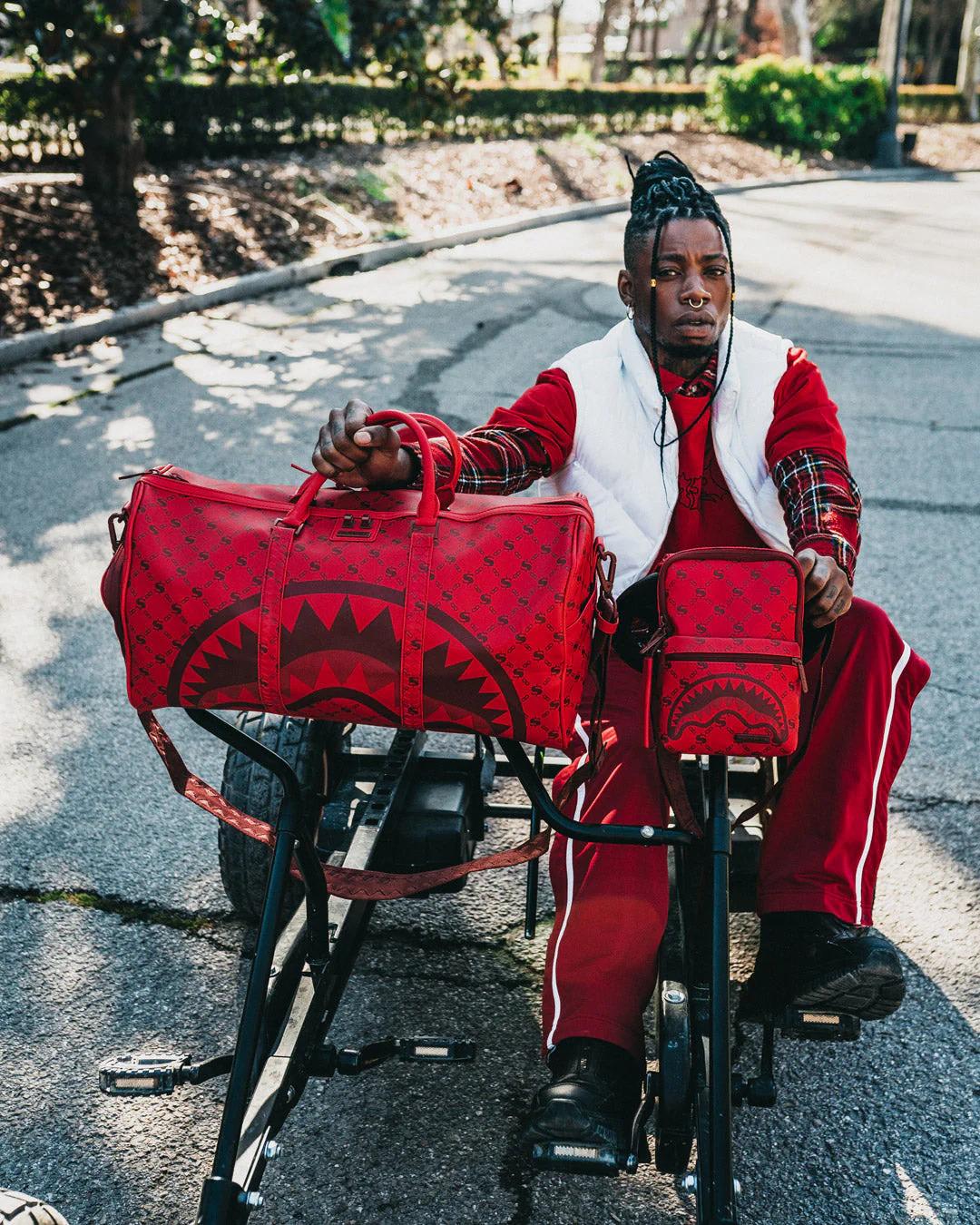 MONEY PATTERN BRICK SLING | Sprayground Signature