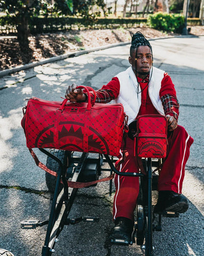 MONEY PATTERN BRICK SLING | Sprayground Signature