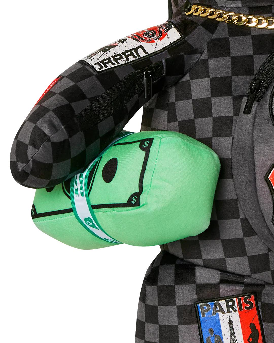 GLOBAL MOGUL UNLIMITED MILES MONEYBEAR TEDDYBEAR BACKPACK | Sprayground Essential