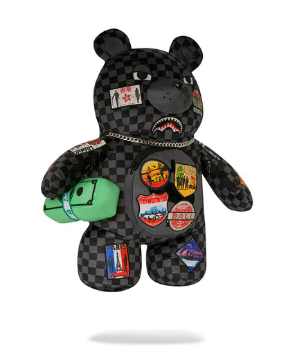 GLOBAL MOGUL UNLIMITED MILES MONEYBEAR TEDDYBEAR BACKPACK | Sprayground Essential