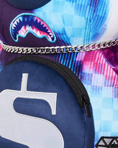 SHARKCLUB ELECTRONICA MONEYBEAR TEDDYBEAR BACKPACK | Sprayground Quality