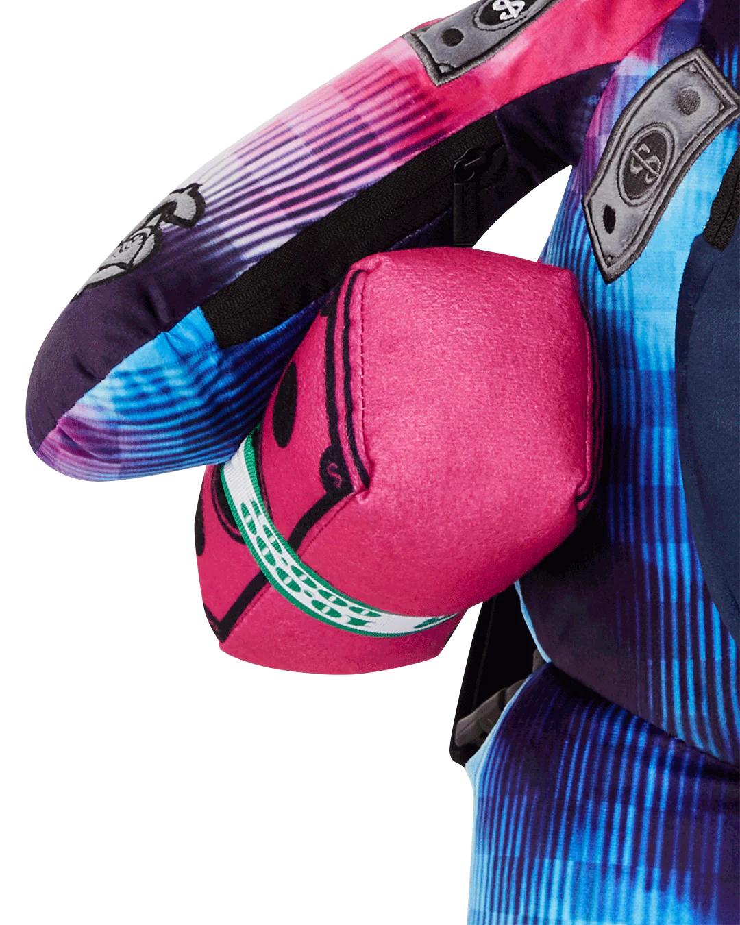 SHARKCLUB ELECTRONICA MONEYBEAR TEDDYBEAR BACKPACK | Sprayground Quality