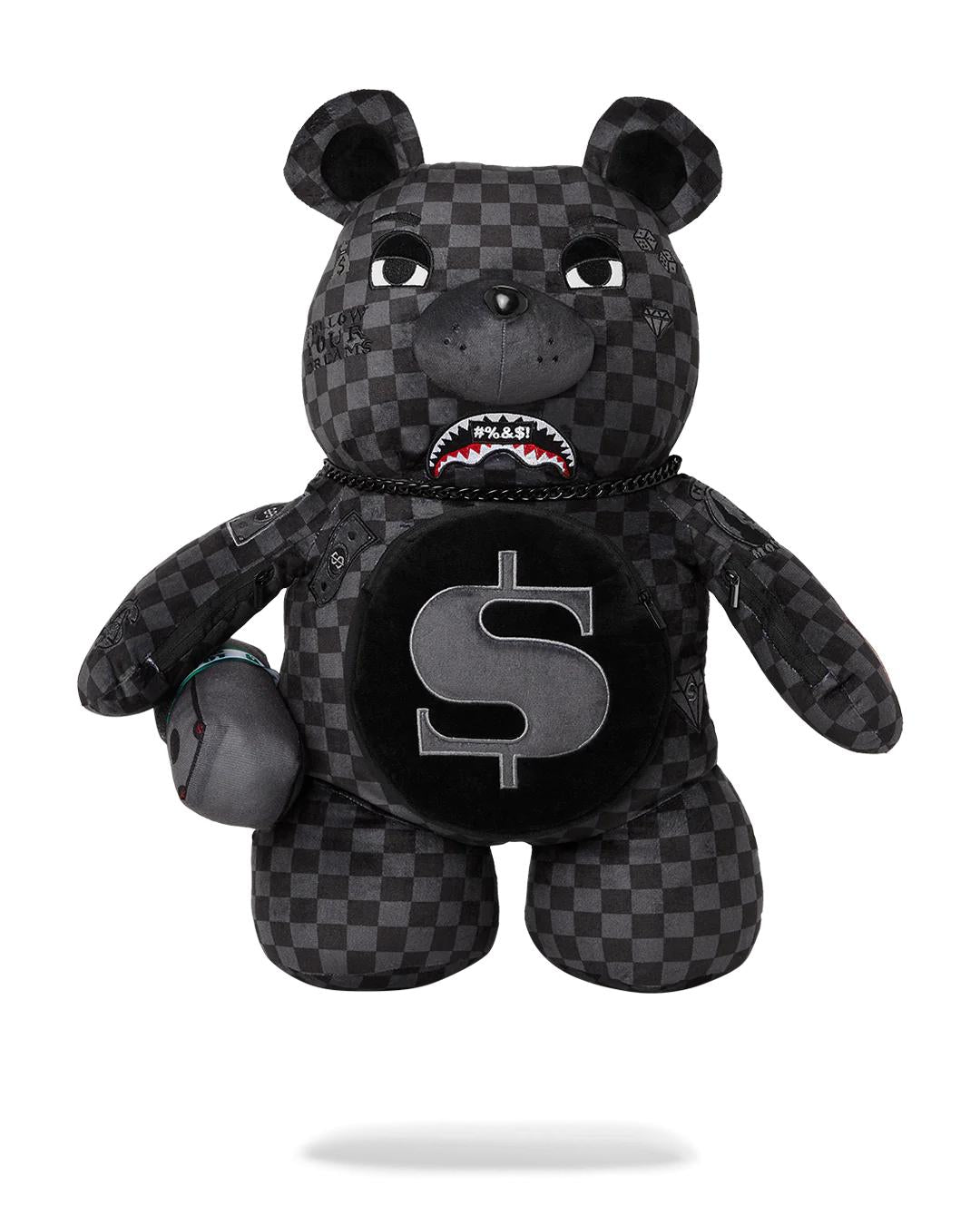 WHAT THE BEEP' SHARK MONEYBEAR TEDDYBEAR BACKPACK
 | Sprayground Premium