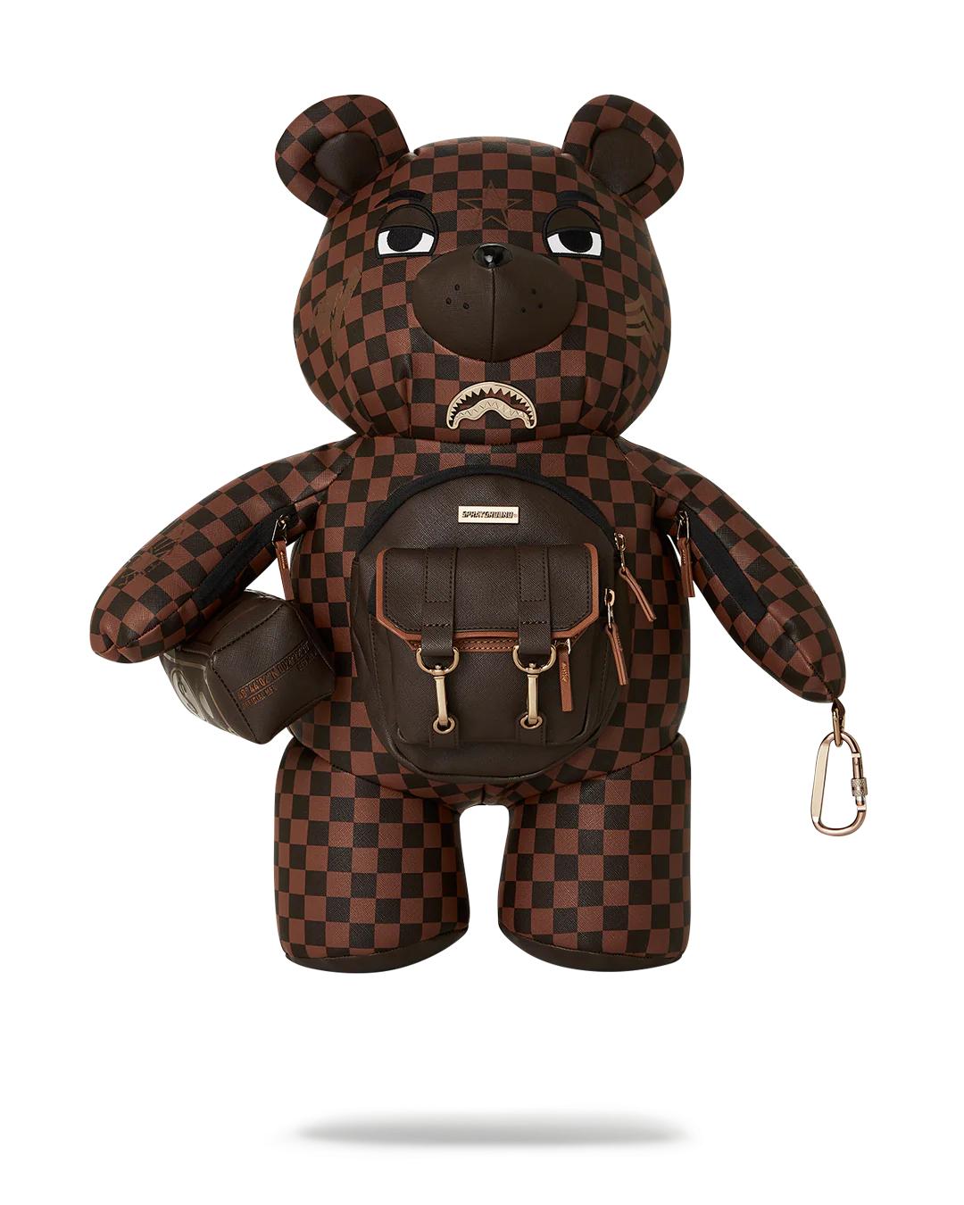 CHECKMATE ROYALE MONEYBEAR TEDDYBEAR BACKPACK | Sprayground Popular
