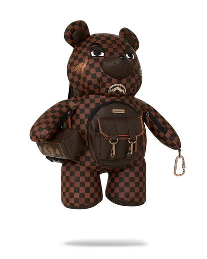CHECKMATE ROYALE MONEYBEAR TEDDYBEAR BACKPACK | Sprayground Popular