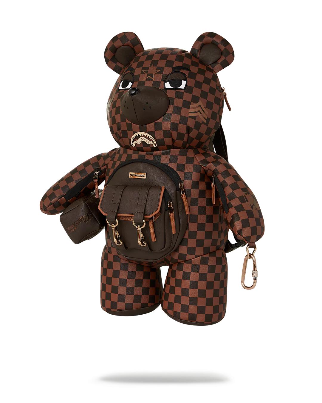 CHECKMATE ROYALE MONEYBEAR TEDDYBEAR BACKPACK | Sprayground Popular