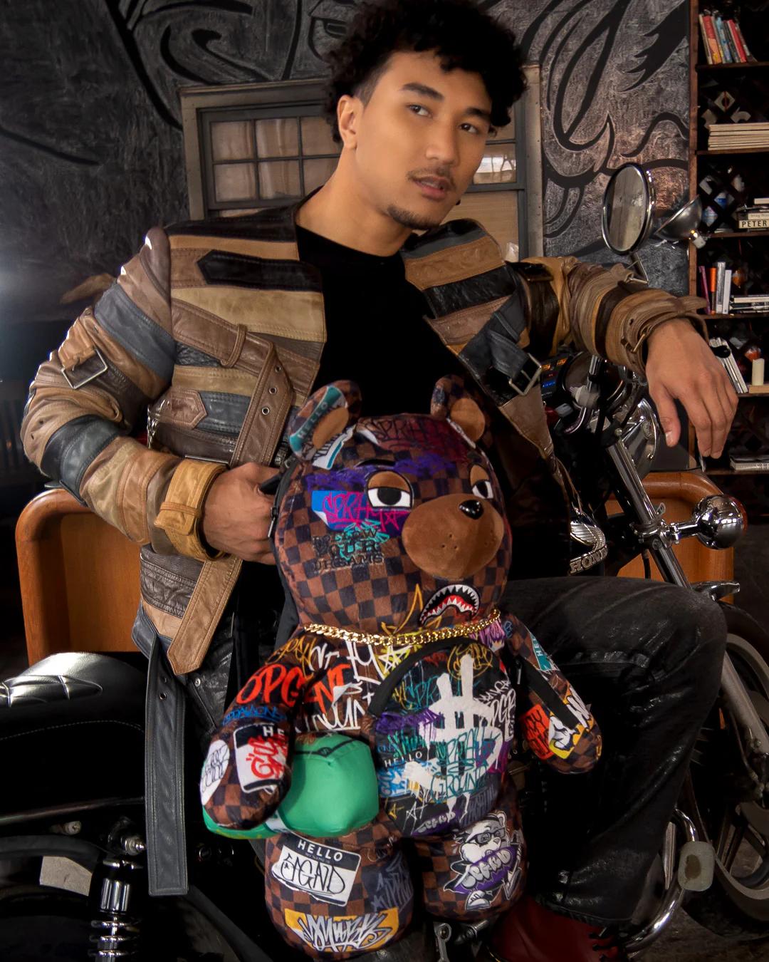 SHARKS IN PARIS THE RIZZ MONEYBEAR TEDDYBEAR BACKPACK | Sprayground Trending
