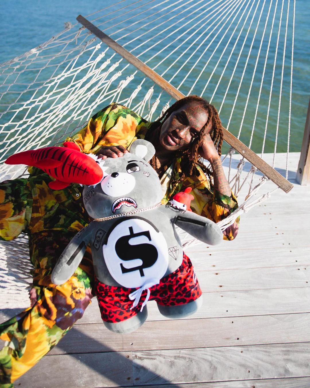 SHARK FRIENDS MONEYBEAR TEDDYBEAR BACKPACK | Sprayground Best Seller