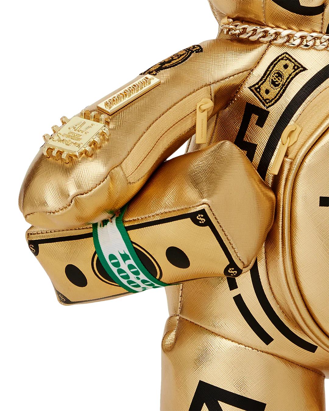 A.I.8 AFRICAN INTELLIGENCE PATH TO THE FUTURE II MEDIUM MONEYBEAR TEDD | Sprayground Signature