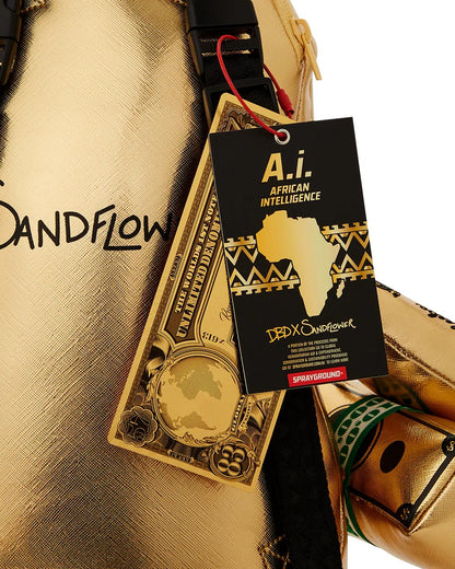 A.I.8 AFRICAN INTELLIGENCE PATH TO THE FUTURE II MEDIUM MONEYBEAR TEDD | Sprayground Signature