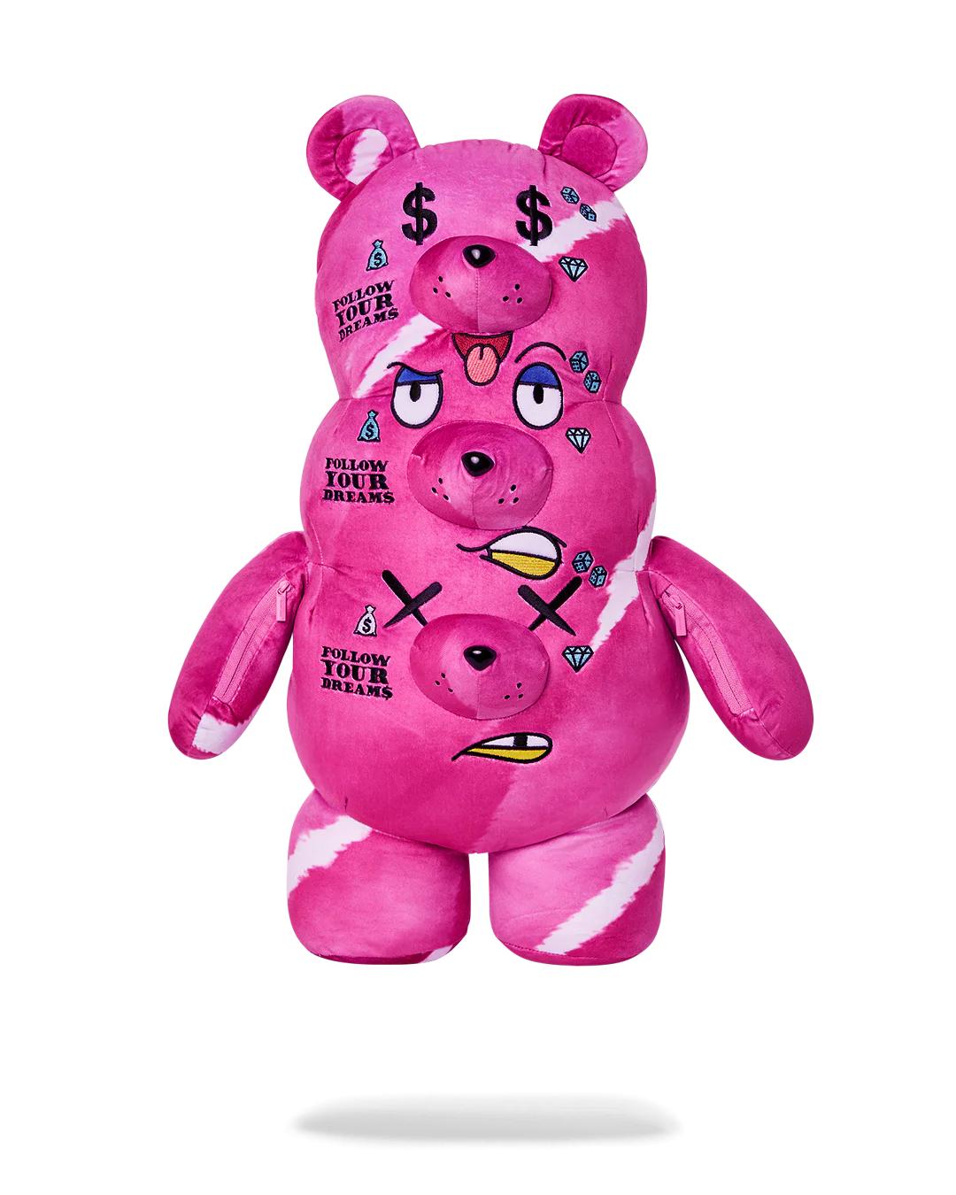 THE 3 HEADED BEAR PLUSH TEDDYBEAR BACKPACK | Sprayground Essential