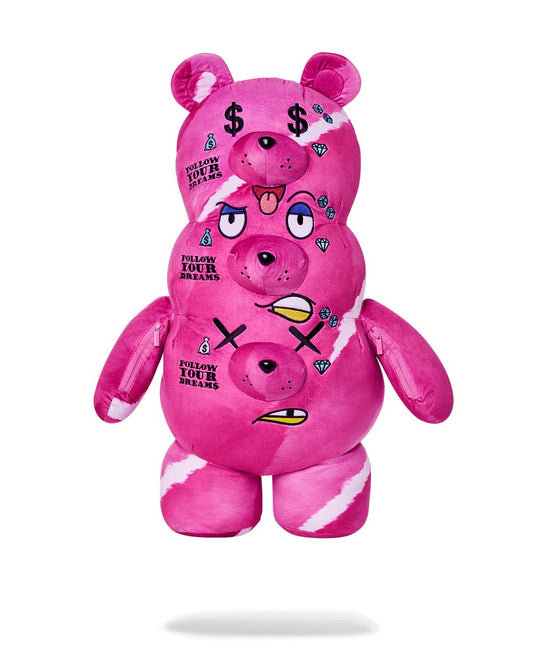 THE 3 HEADED BEAR PLUSH TEDDYBEAR BACKPACK | Sprayground Essential