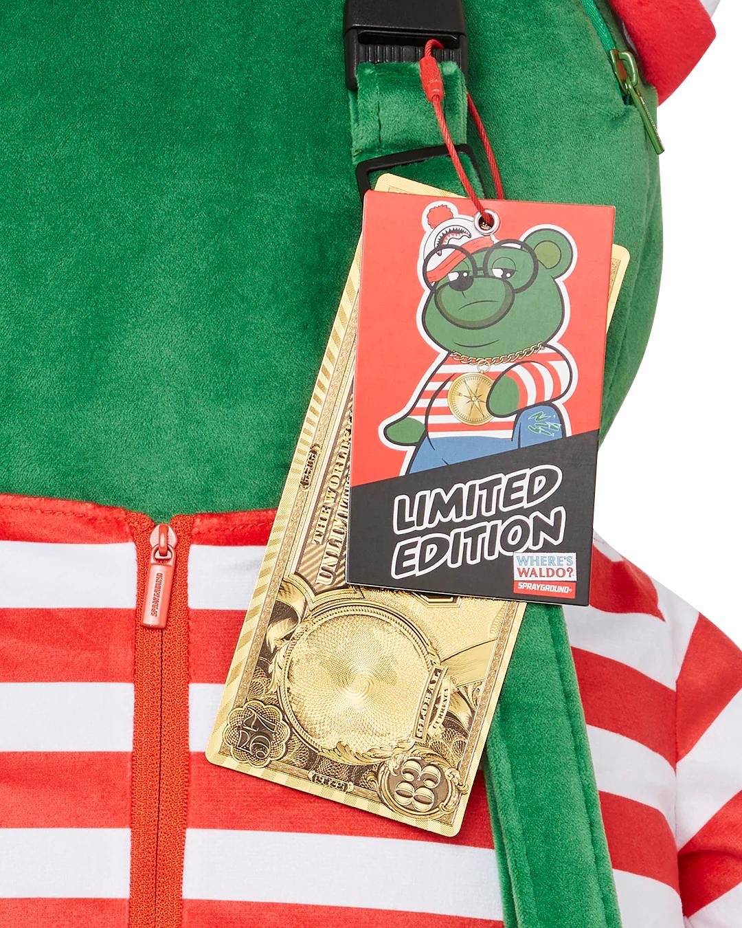 WHERES WALDO MONEYBEAR TEDDYBEAR BACKPACK | Sprayground Everyday