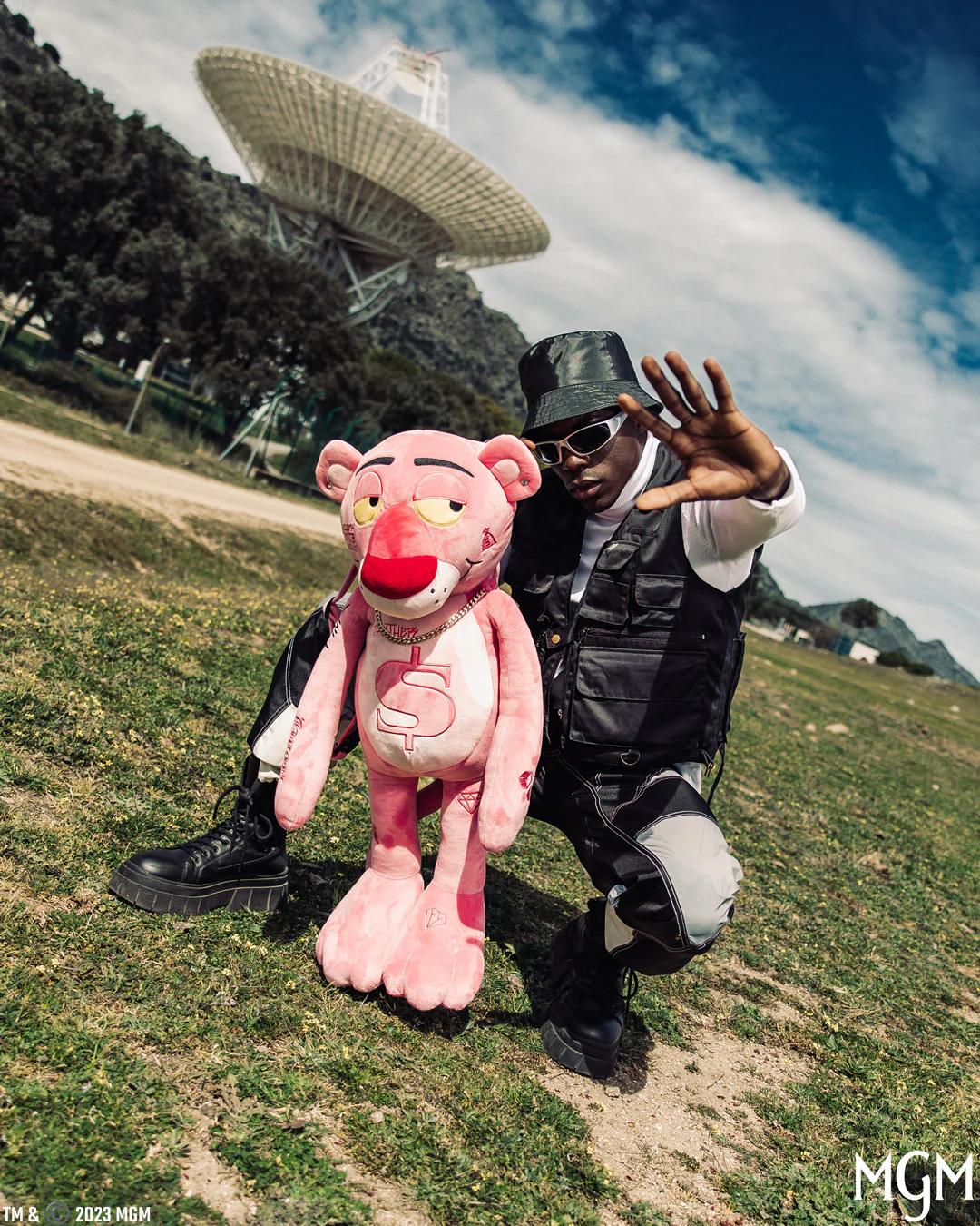 PINK PANTHER UP TO NO GOOD TEDDY BEAR BACKPACK | Sprayground Premium