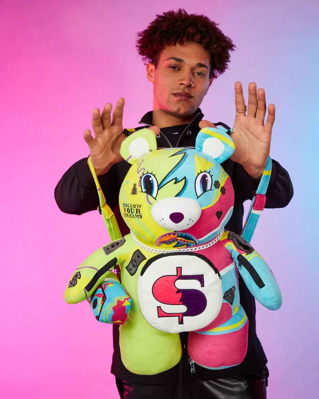SUPER WEIRD MONEYBEAR TEDDYBEAR BACKPACK | Sprayground Popular