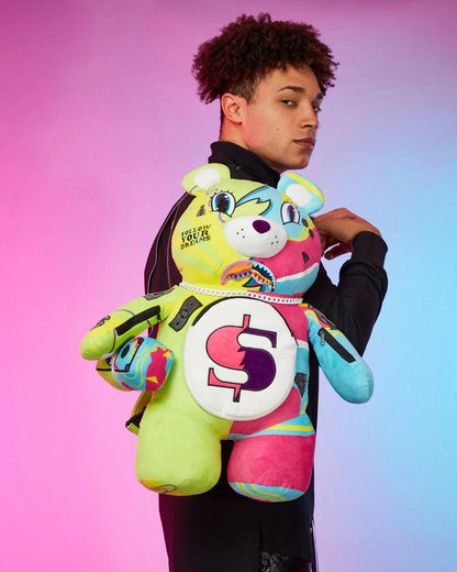 SUPER WEIRD MONEYBEAR TEDDYBEAR BACKPACK | Sprayground Popular