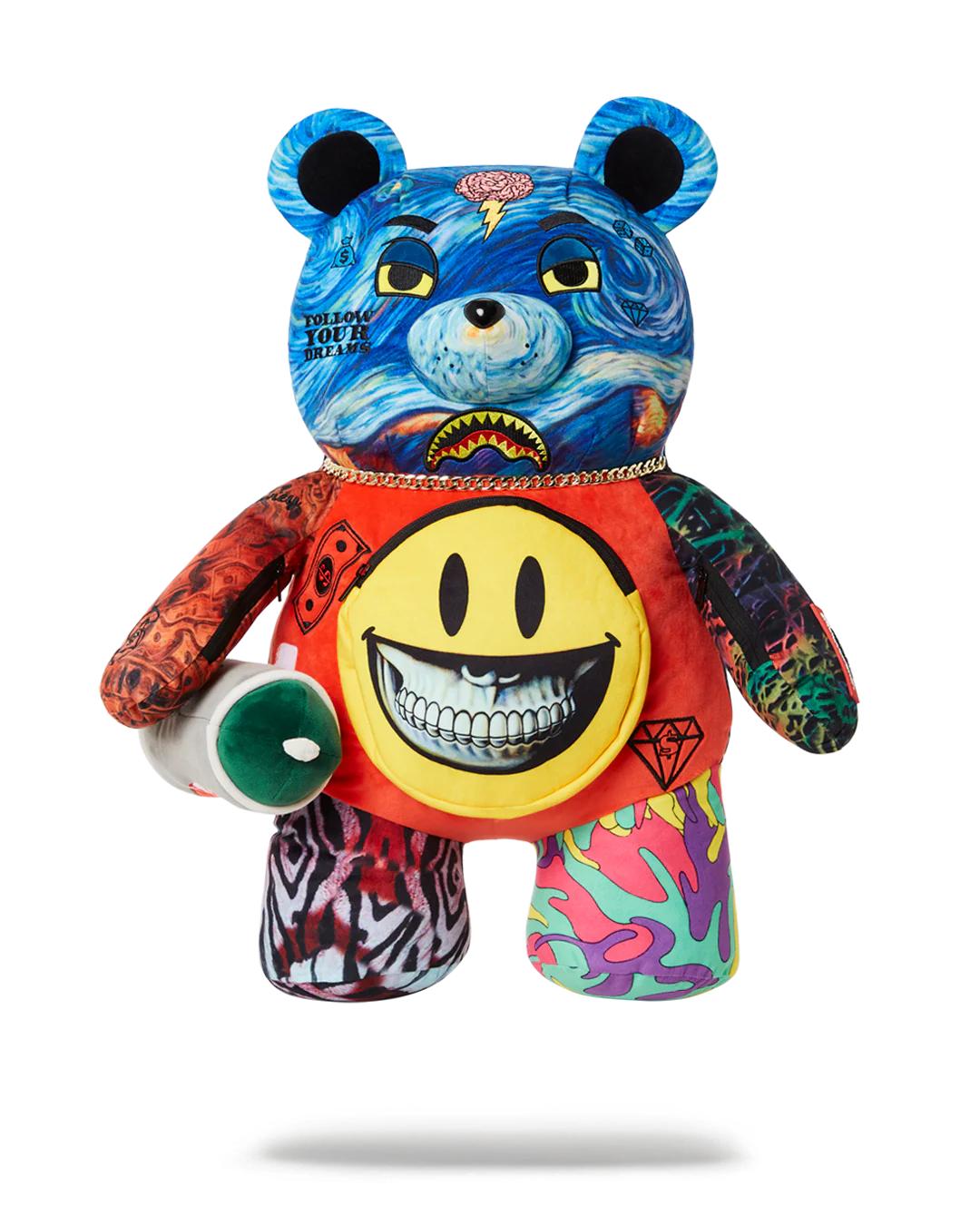 VILLAIN MONEY BEAR TEDDYBEAR RON ENGLISH EDITION BACKPACK | Sprayground Recommended