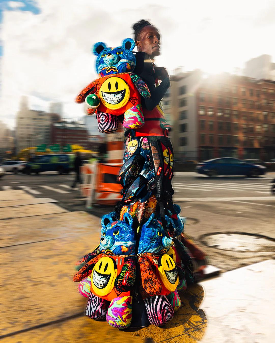 VILLAIN MONEY BEAR TEDDYBEAR RON ENGLISH EDITION BACKPACK | Sprayground Recommended