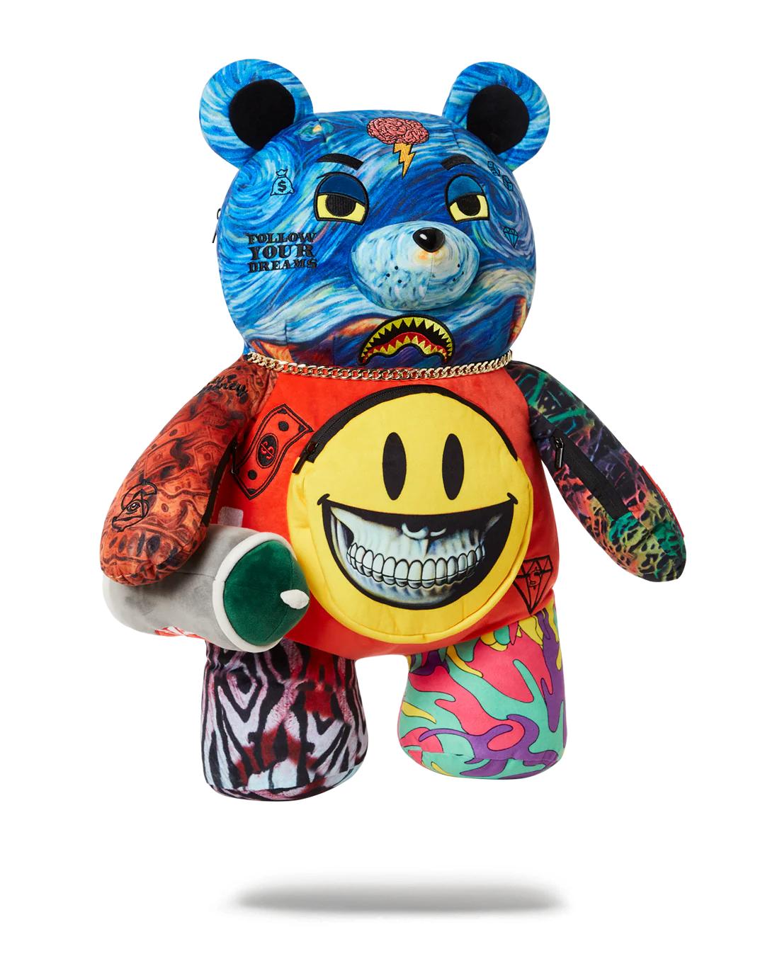 VILLAIN MONEY BEAR TEDDYBEAR RON ENGLISH EDITION BACKPACK | Sprayground Recommended