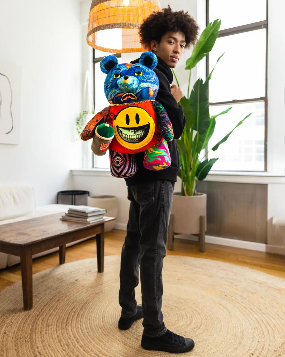 VILLAIN MONEY BEAR TEDDYBEAR RON ENGLISH EDITION BACKPACK | Sprayground Recommended