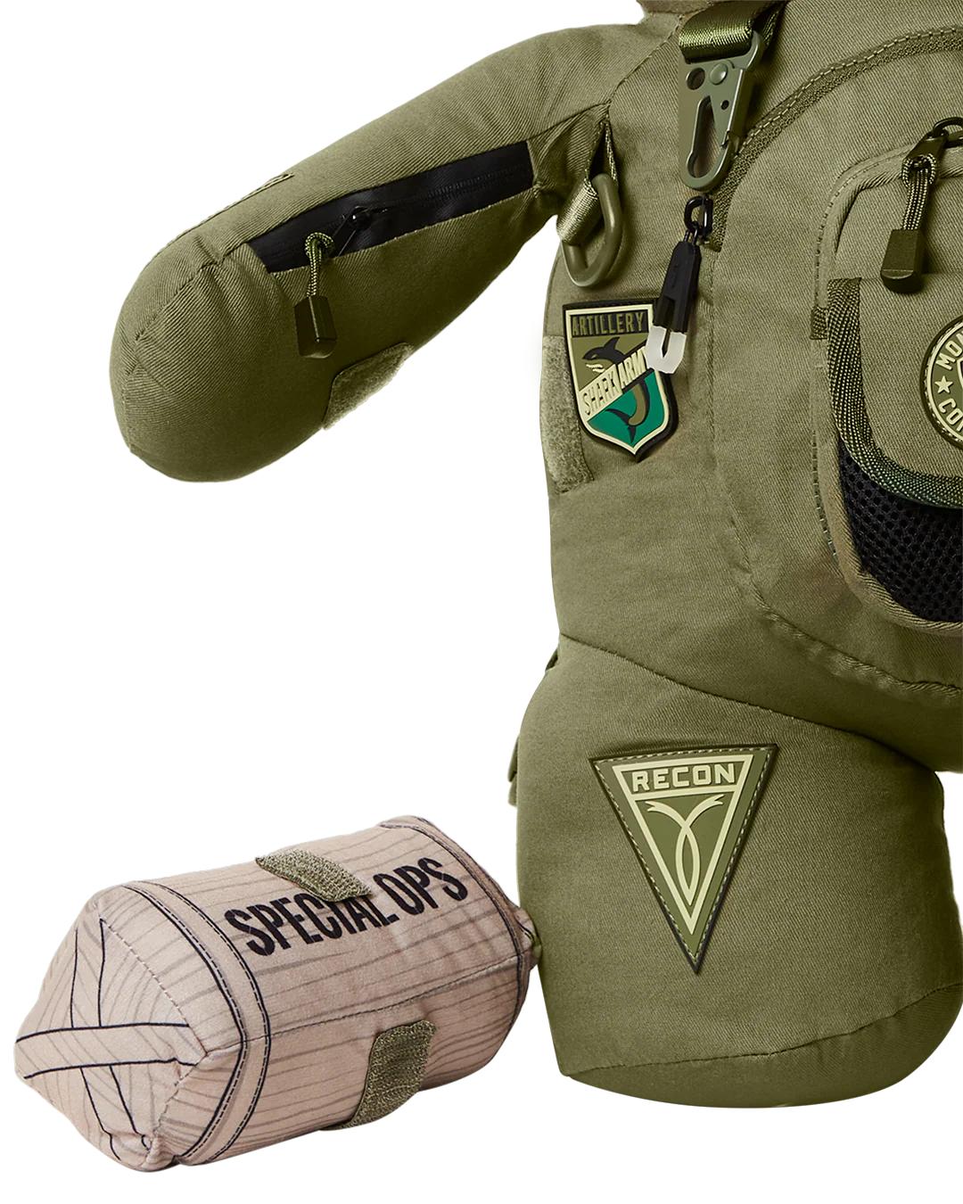 SPECIAL OPS FULL THROTTLE MONEYBEAR TEDDYBEAR BACKPACK | Sprayground Exclusive
