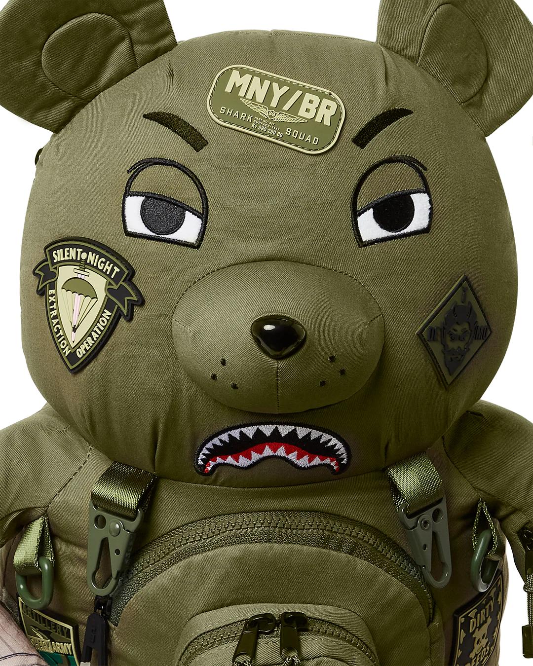 SPECIAL OPS FULL THROTTLE MONEYBEAR TEDDYBEAR BACKPACK | Sprayground Exclusive