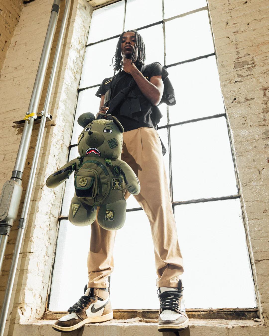 SPECIAL OPS FULL THROTTLE MONEYBEAR TEDDYBEAR BACKPACK | Sprayground Exclusive