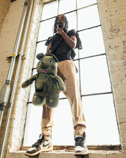 SPECIAL OPS FULL THROTTLE MONEYBEAR TEDDYBEAR BACKPACK | Sprayground Exclusive