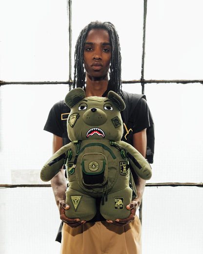 SPECIAL OPS FULL THROTTLE MONEYBEAR TEDDYBEAR BACKPACK | Sprayground Exclusive