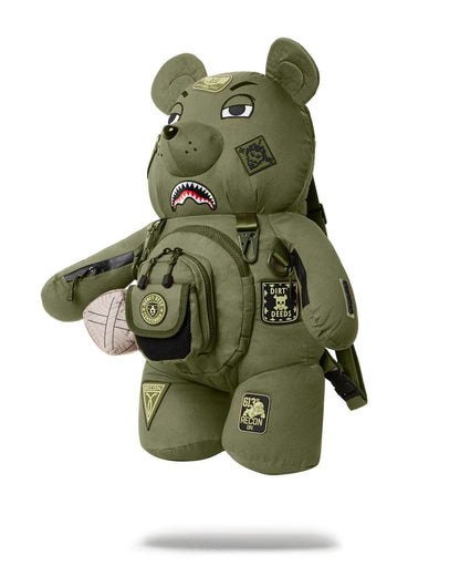 SPECIAL OPS FULL THROTTLE MONEYBEAR TEDDYBEAR BACKPACK | Sprayground Exclusive
