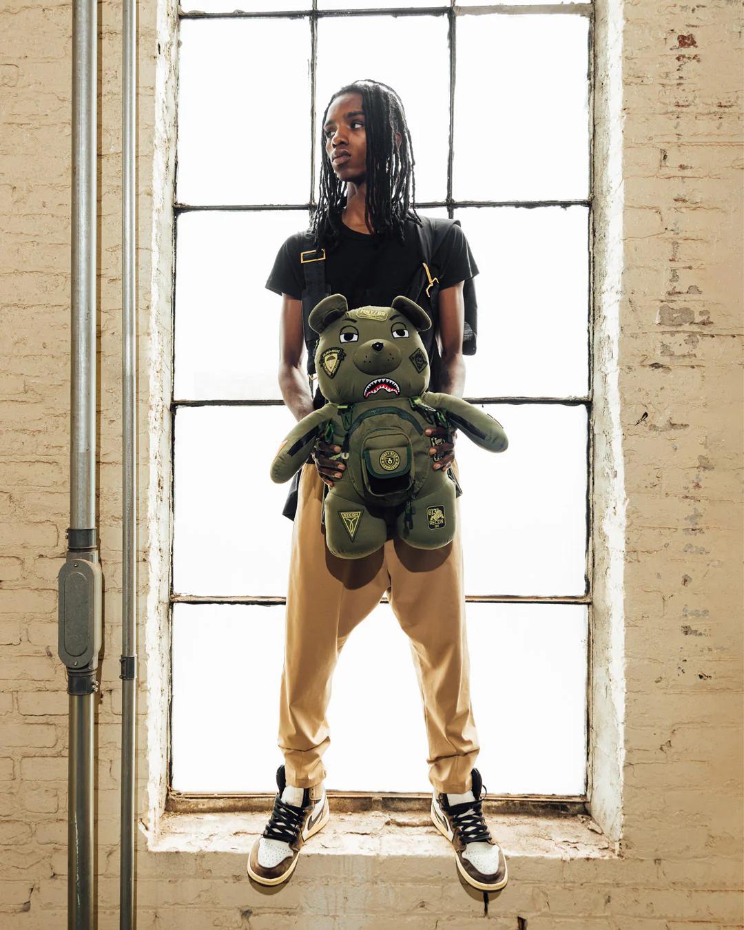 SPECIAL OPS FULL THROTTLE MONEYBEAR TEDDYBEAR BACKPACK | Sprayground Exclusive