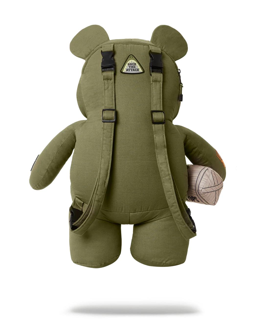 SPECIAL OPS FULL THROTTLE MONEYBEAR TEDDYBEAR BACKPACK | Sprayground Exclusive