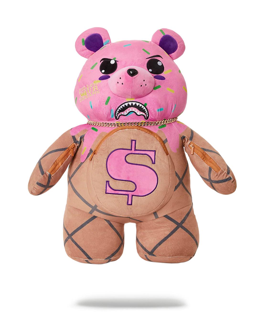 I SCREAM MONEYBEAR TEDDYBEAR BACKPACK | Sprayground Great Value
