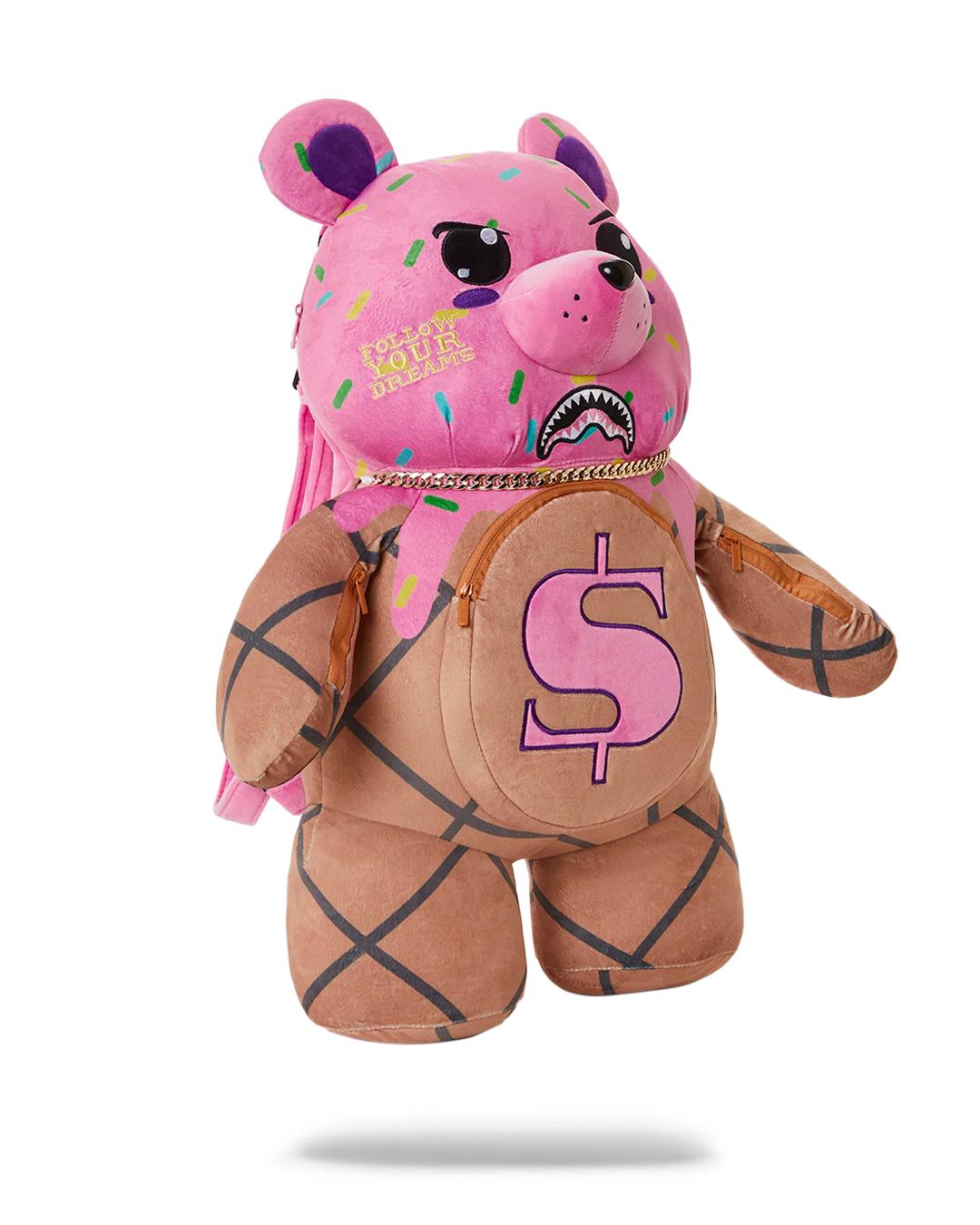 I SCREAM MONEYBEAR TEDDYBEAR BACKPACK | Sprayground Great Value