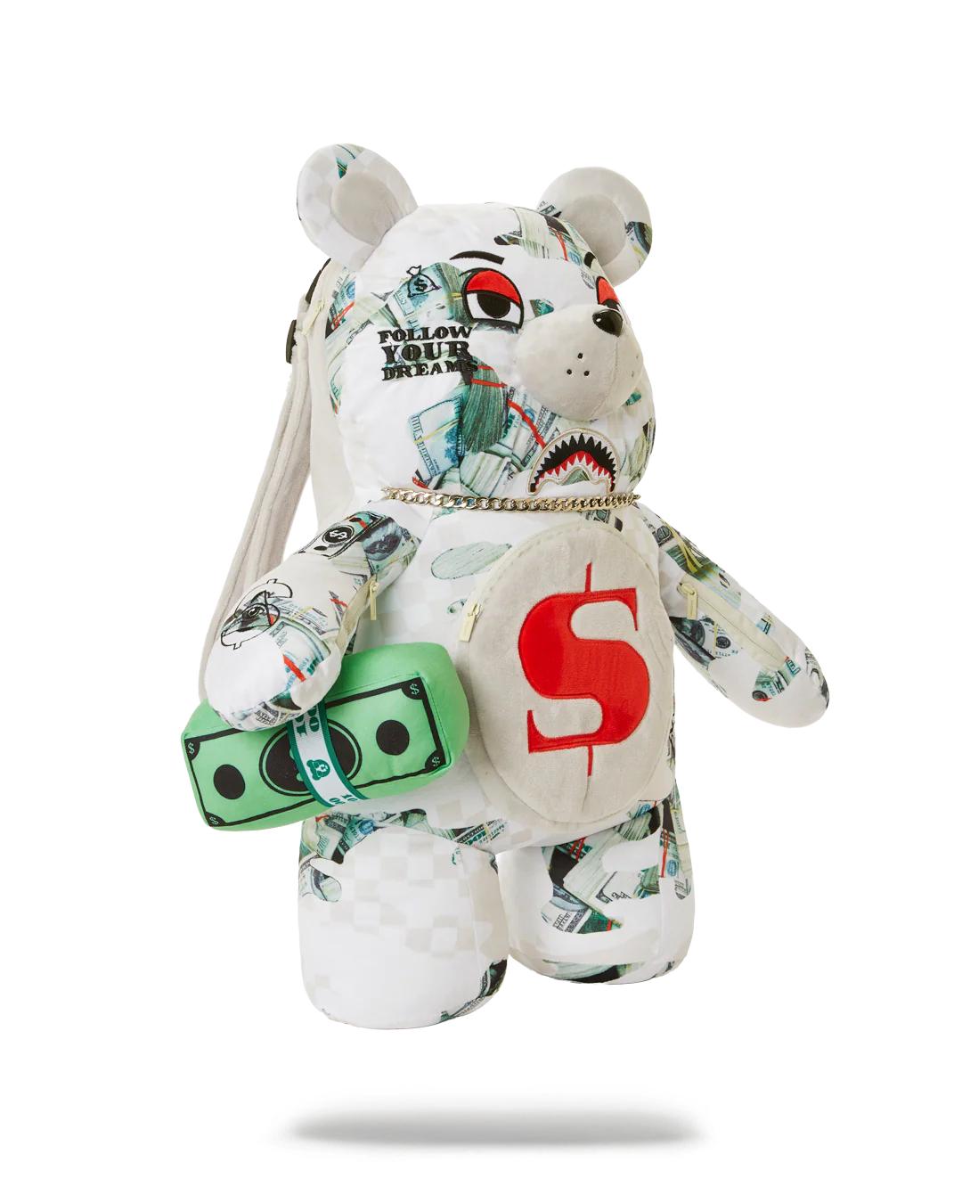FEROCIOU$ MONEYBEAR TEDDYBEAR BACKPACK | Sprayground Latest