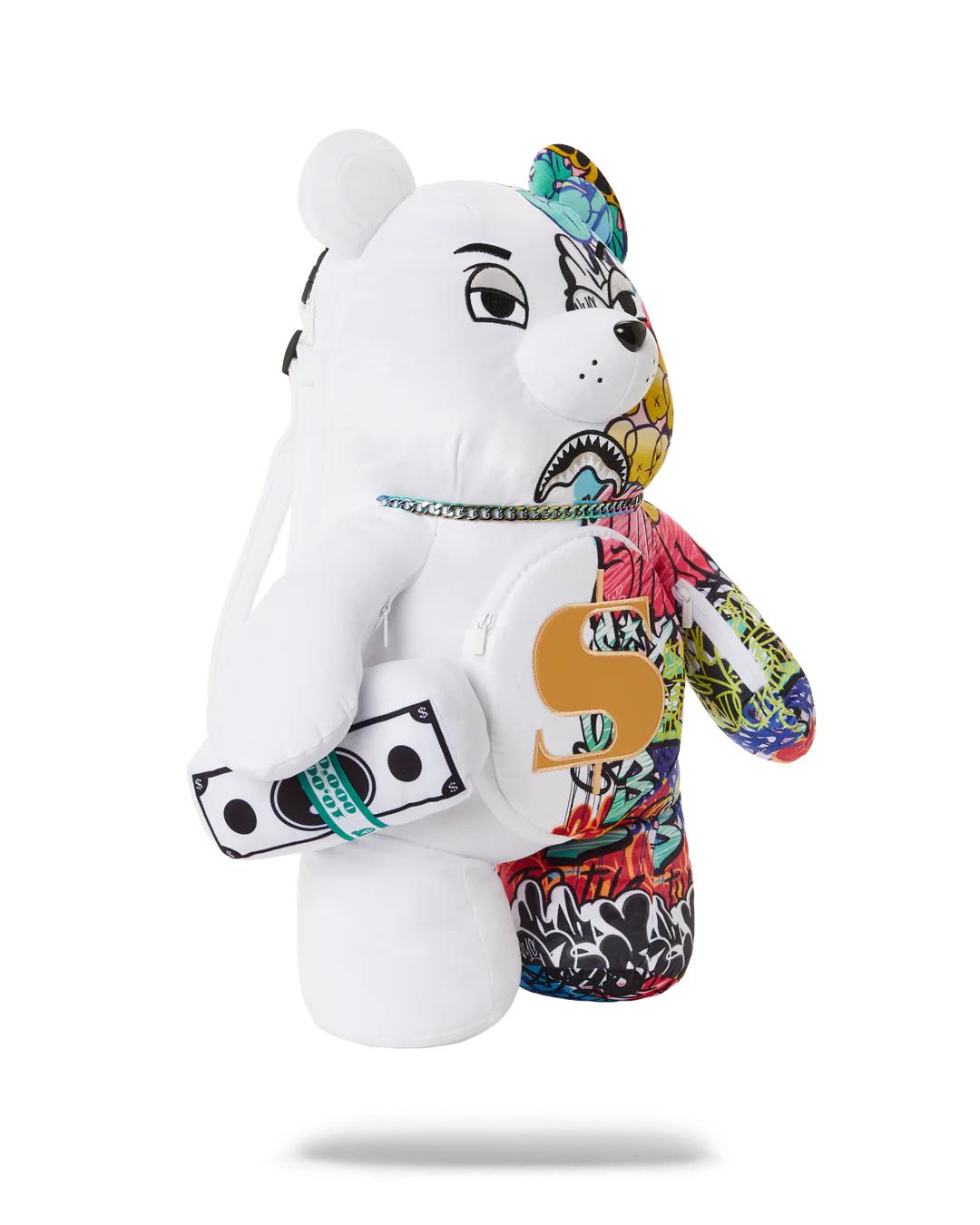 HALF GRAFF MONEYBEAR TEDDYBEAR BACKPACK | Sprayground Quality