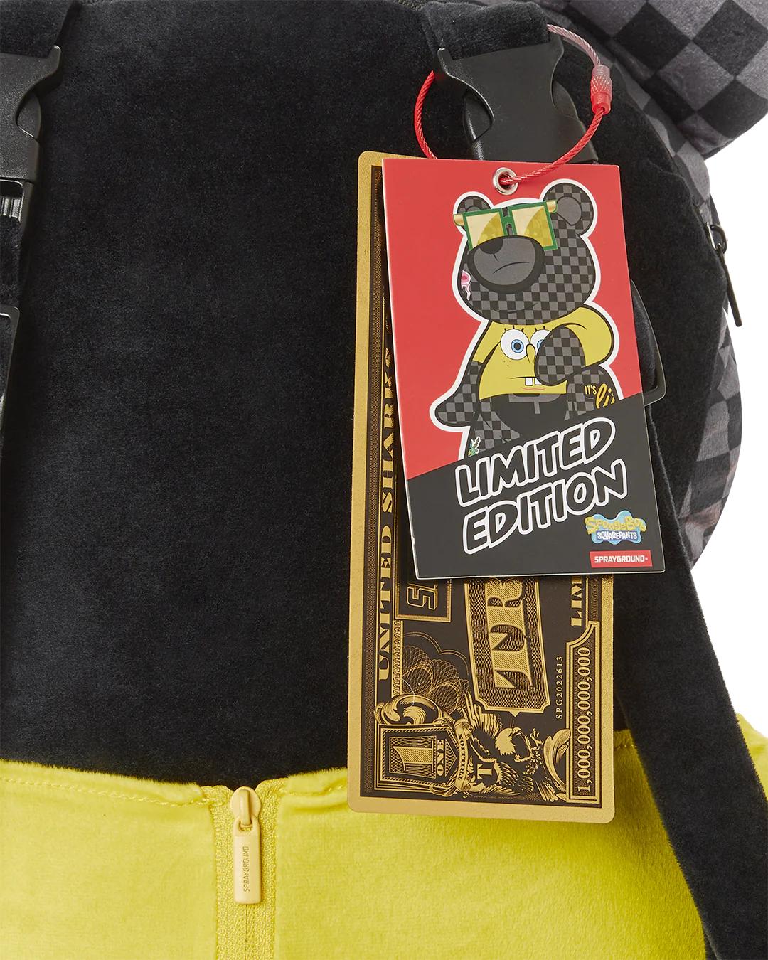 SPONGEBOB MONEYBEAR TEDDYBEAR BACKPACK | Sprayground Premium