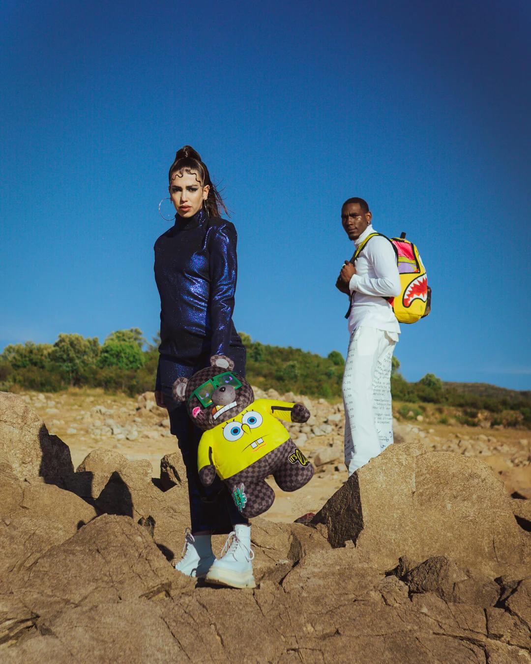 SPONGEBOB MONEYBEAR TEDDYBEAR BACKPACK | Sprayground Premium