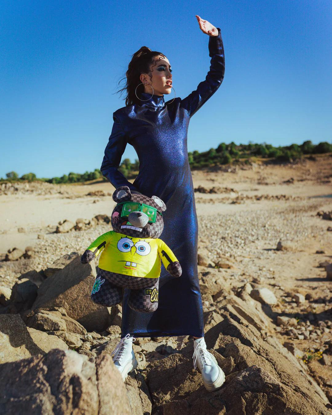 SPONGEBOB MONEYBEAR TEDDYBEAR BACKPACK | Sprayground Premium