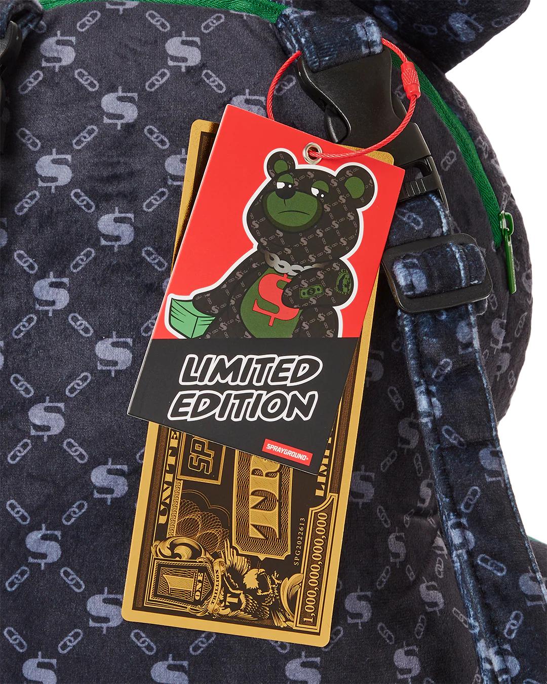 DINERO MONEYBEAR TEDDYBEAR BACKPACK | Sprayground New