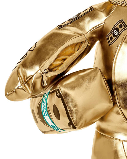 GOLD RUSH MONEYBEAR TEDDYBEAR BACKPACK | Sprayground Featured